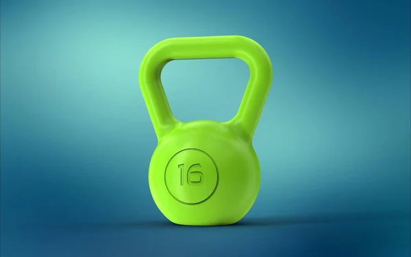 Illustration Kettlebell Isolated — Stock Photo, Image