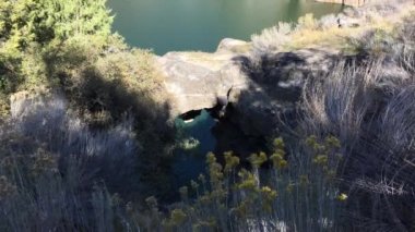 Shoshone Falls yakınındaki doğal kemer