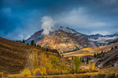 Boulder Mountains near Ketchum Idaho clipart