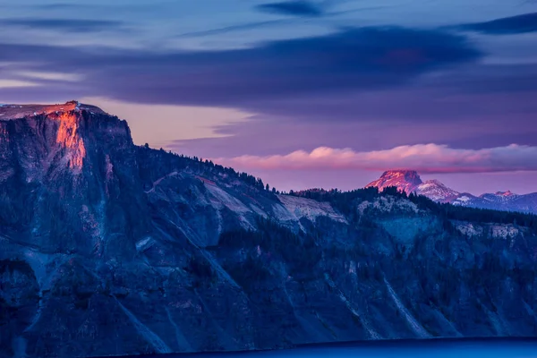 Kratersjö nationalpark oregon — Stockfoto