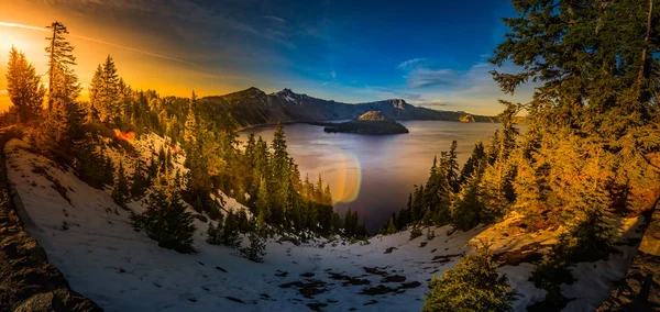 Parque nacional Crater Lake Oregon — Fotografia de Stock