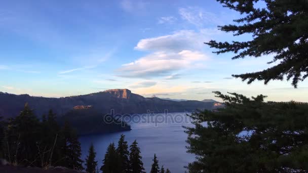 Taman Nasional Danau Crater Oregon — Stok Video