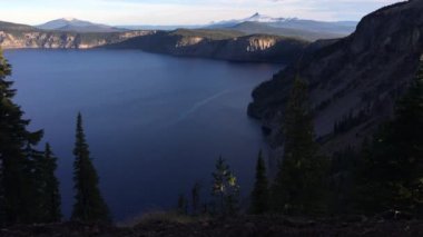 MT Thielsen gündoğumu Oregon, manzara