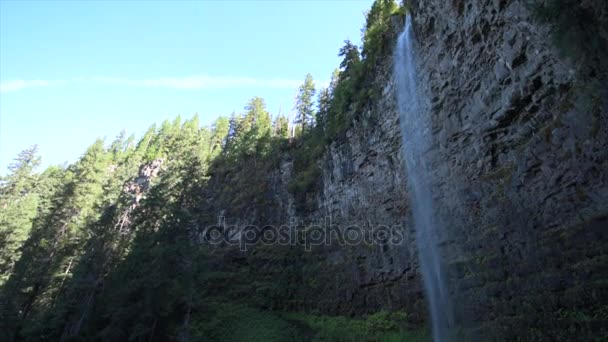 Watson Falls w stanie Oregon — Wideo stockowe