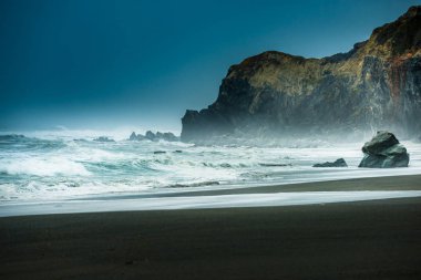 Tatlı su Rocks Beach California Pasifik Sahil