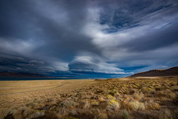 Pirâmide Lake Road 446 para Nixon Nevada — Fotografia de Stock