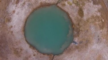Hot Springs Nevada Ruby Vadisi günbatımı sonra