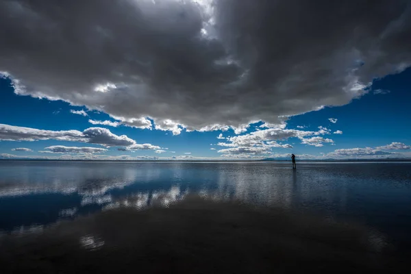 Bonneville Salt Flats Utah — Stockfoto