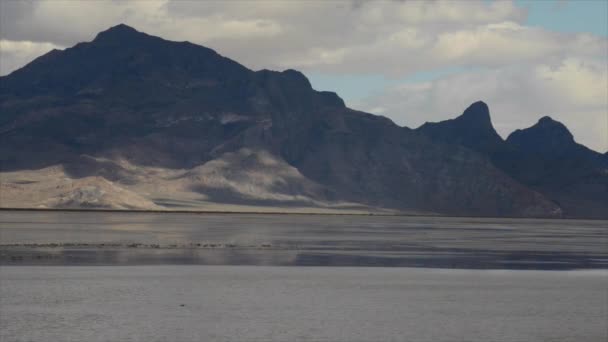 Bonneville Salt Flats Utah — Stock video