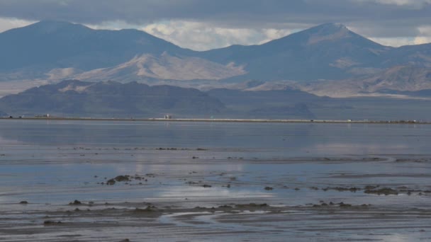 Bonneville Salt Flats Utah — Vídeo de stock