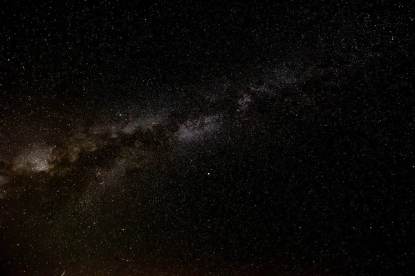 Vía Láctea Cielo nocturno estrellado — Foto de Stock