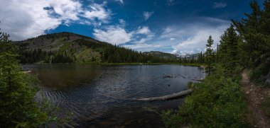 Kayıp göl Colorado Panorama 