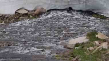 Mavi Göl kar Colorado manzara erime Outlet