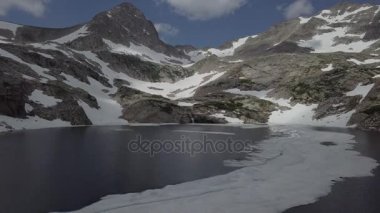 Mavi Göl Mt Toll günbatımı güzel Colorado manzaraya