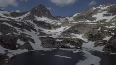 Mavi Göl Mt Toll günbatımı güzel Colorado manzaraya