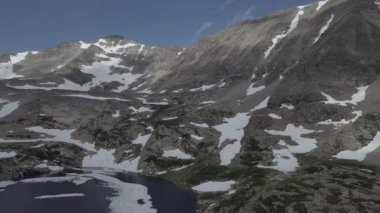 Mavi Göl Mt Toll günbatımı güzel Colorado manzaraya