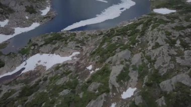 Mavi Göl Mt Toll günbatımı güzel Colorado manzaraya