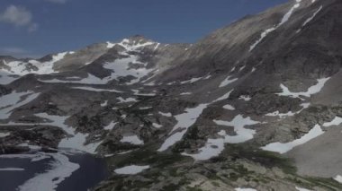 Mavi Göl Mt Toll günbatımı güzel Colorado manzaraya
