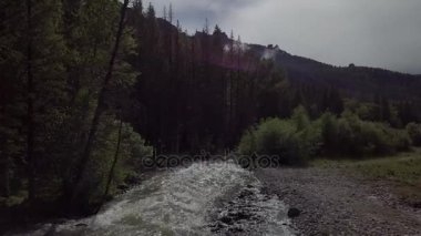 Cimarron Nehri'nin orta çatal 
