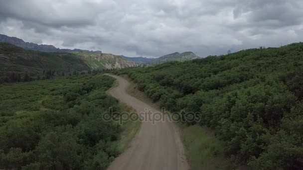 Owl Creek Pass Naar Zilver Jack Reservoir — Stockvideo