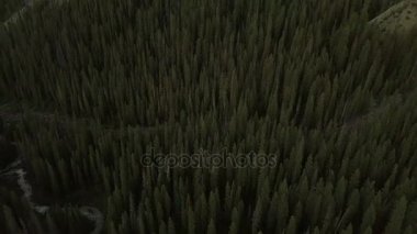 Dunsinane zirvesinde günbatımı San Juan Dağları Colorado hava