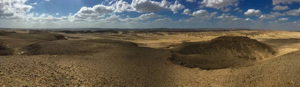 Панорама пустыни Стоковое Изображение