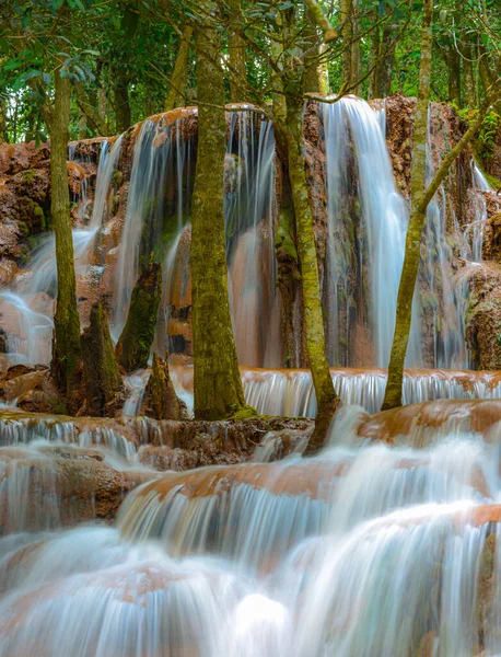 Wai Waterfall Khirirat Tailândia — Fotografia de Stock