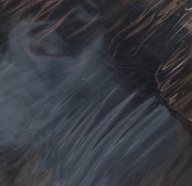 Renkli buruşuk polietilen desenli buruşuk