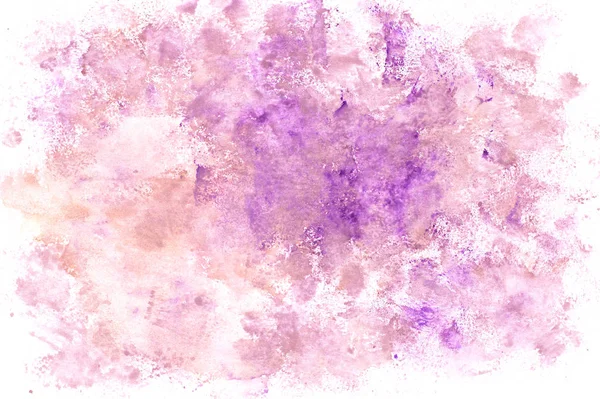 Rosa Púrpura Color Acuarela Pintura Textura — Foto de Stock