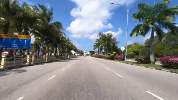 Kuantan Pahang Malaysia Mar 2020 Спокійна Атмосфера Вулицях Куанту Через — стокове відео