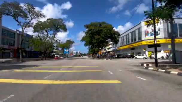 Kuantan Pahang Malaysia März 2020 Eine Ruhige Atmosphäre Den Straßen — Stockvideo