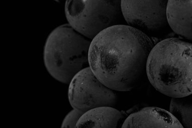 Yakın, çilek üzüm suyu ile karanlık grup düşük damla