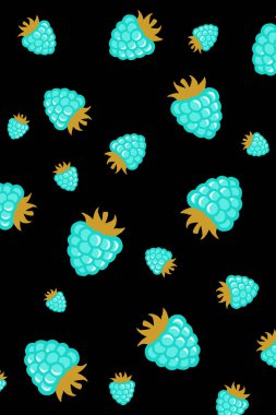 Çilek deseni izole arka plan, duvar kağıdı