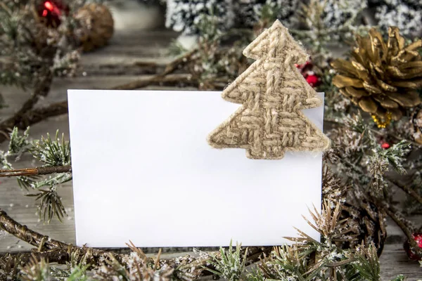 Papier in Christmas decor — Stockfoto