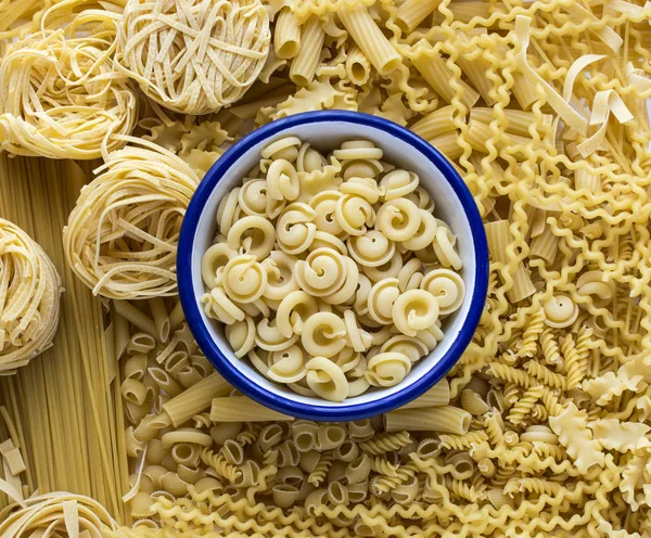 Assortiment van verse pasta — Stockfoto