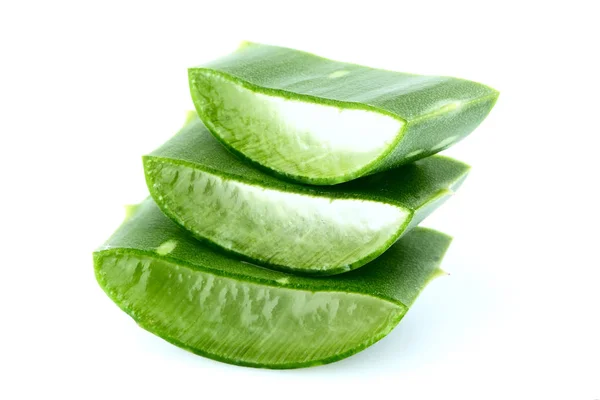 Chopped leaf aloe. — Stock Photo, Image