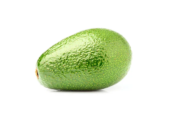 Ripe fresh avocado close up isolated. — Stock Photo, Image