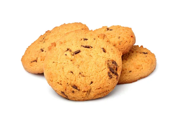Haferflocken-Kekse mit Schokochips. — Stockfoto
