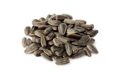 Ayçiçeği tohumu kazık izole.