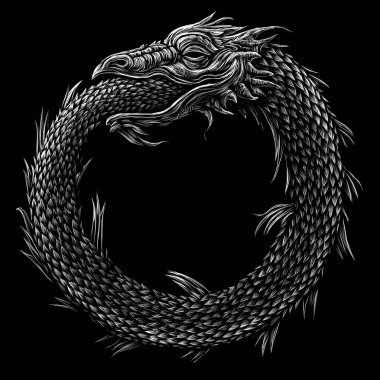 Ouroboros. Antik mistik işaret