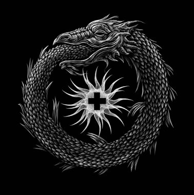 Ouroboros. Antik mistik işaret