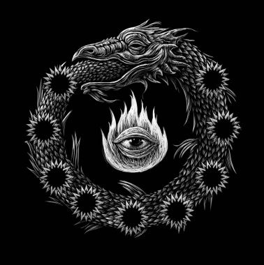 Ouroboros. Antik mistik işaret