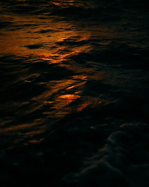 Відображення Морської Води Супутнику — стокове фото
