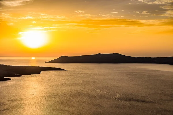 Kasaba güzel günbatımı