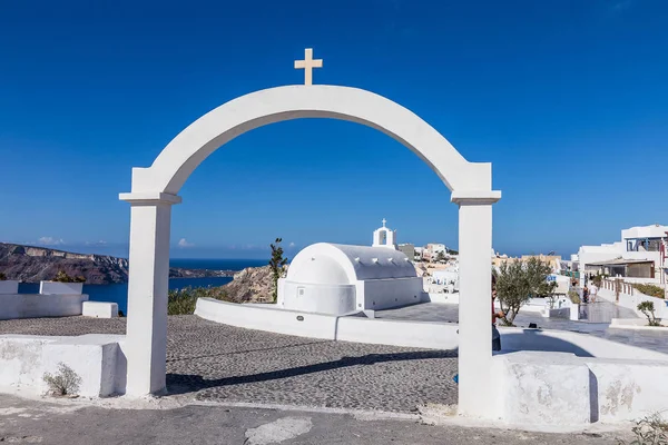 Neuvěřitelně romantické Santorini, Řecko — Stock fotografie