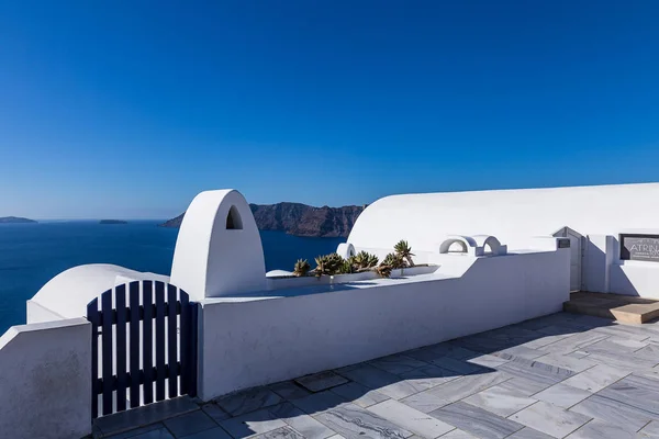 Невероятно романтичный Санторини, Греция — стоковое фото