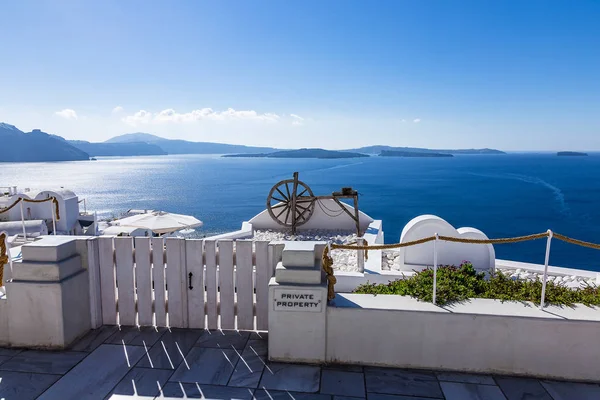 Increíblemente romántico Santorini, Grecia — Foto de Stock