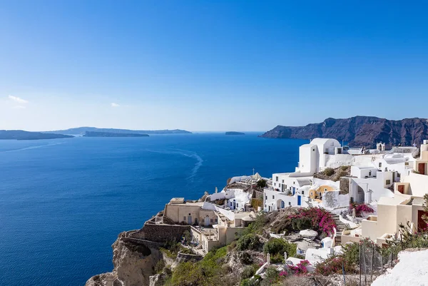 Increíblemente romántico Santorini, Grecia Imágenes de stock libres de derechos