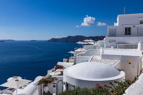 Niesamowicie romantyczny Santorini, Grecja — Zdjęcie stockowe