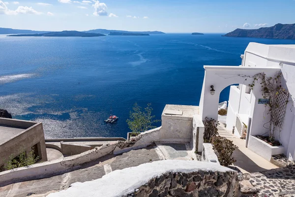 Increíblemente romántico Santorini, Grecia — Foto de Stock